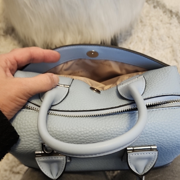 Calvin Klein Sky Blue Satchel - Picture 8 of 11